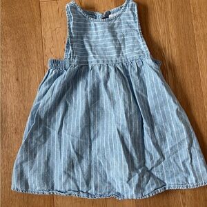 Zara summer dress 2-3T blue stripe